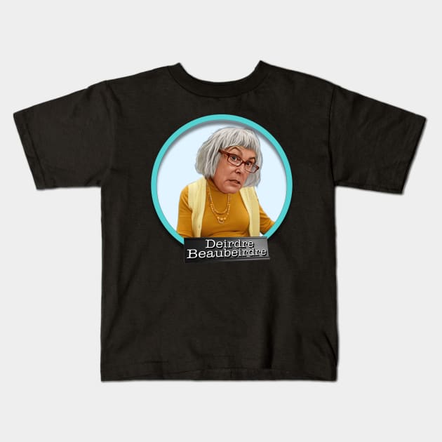 Everything Everywhere - Jamie Lee Curtis Kids T-Shirt by Zbornak Designs